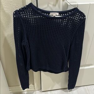 Navy Knit Sweater